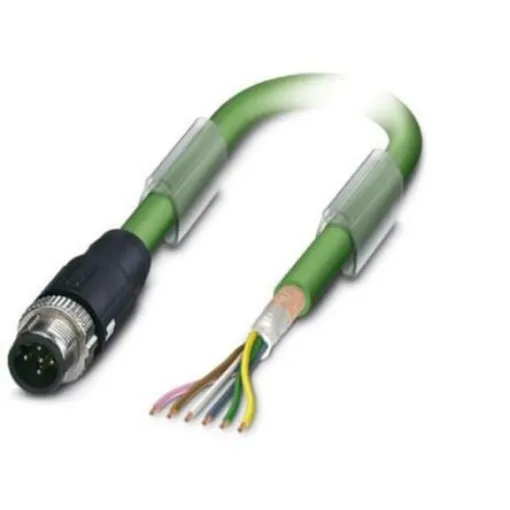 Phoenix Contact Straight Male M12 to Bus Cable, 5m - 1517880 product image