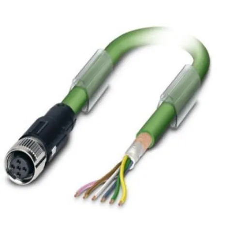 Phoenix Contact Straight Female M12 to Bus Cable, 15m - 1517945 product image