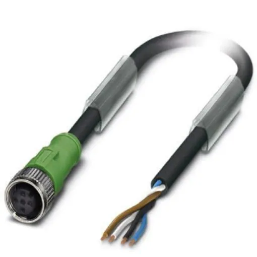 Phoenix Contact Straight Female M12 to Unterminated Sensor Actuator Cable, 20m - 1533246 product image