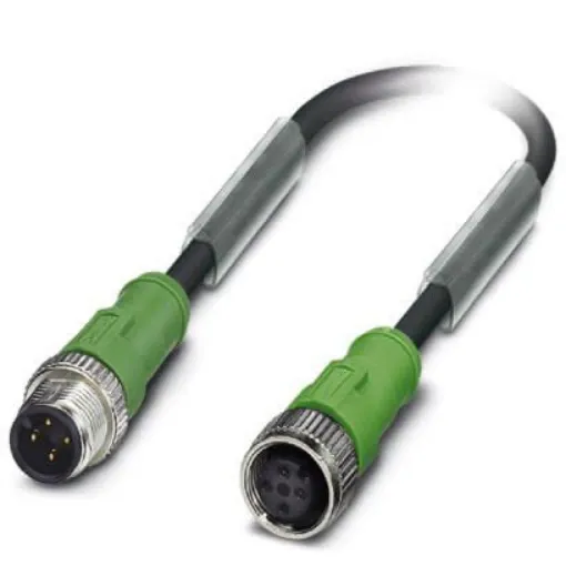 Phoenix Contact Straight Female M8 to Straight Male M8 Sensor Actuator Cable, 3m - 1546657 product image