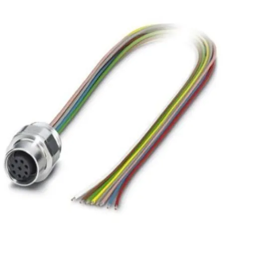 Phoenix Contact Straight Female M12 to Sensor Actuator Cable, 500mm - 1554665 product image