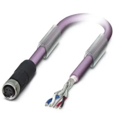 Phoenix Contact Straight Female M8 to Bus Cable, 5m - 1575783 product image