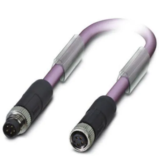 Phoenix Contact Straight Male M8 to Female M8 Bus Cable, 5m - 1575864 product image