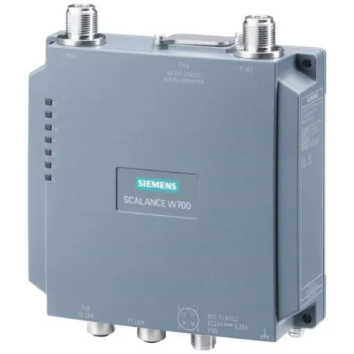 Siemens SCALANCE W738-1 2 x M12 Port Wireless Access Point, IEEE 802.11 a/b/g/n, 10/100Mbit/s - 6GK57381GY000AA0 product image