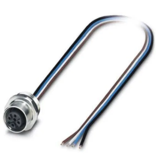 Phoenix Contact Straight Female M12 to Unterminated Sensor Actuator Cable, 1m - 1401206 product image