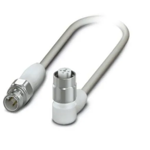 Phoenix Contact Straight Male M12 to Female M12 Sensor Actuator Cable, 300mm - 1403972 product image