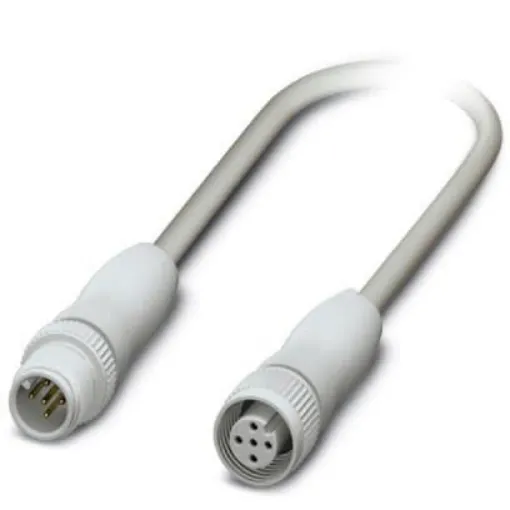Phoenix Contact Straight Male M12 to Straight Female M12 Sensor Actuator Cable, 600mm - 1404098 product image