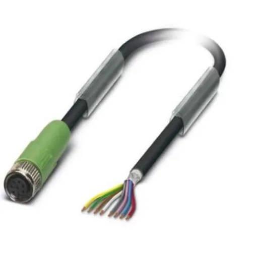 Phoenix Contact Straight Female M8 to Sensor Actuator Cable, 1.5m - 1404147 product image