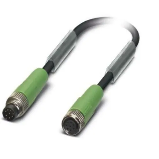 Phoenix Contact Straight Male M8 to Female M8 Sensor Actuator Cable, 1.5m - 1404199 product image