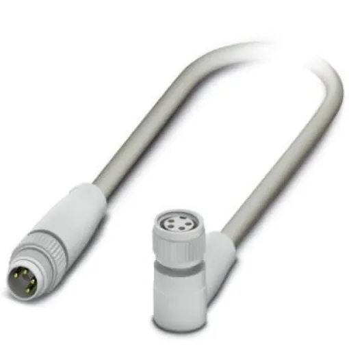 Phoenix Contact Straight Male M8 to Female M8 Sensor Actuator Cable, 300mm - 1406866 product image