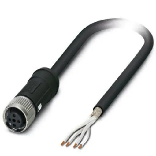 Phoenix Contact Straight Female M12 to Sensor Actuator Cable, 10m - 1407319 product image