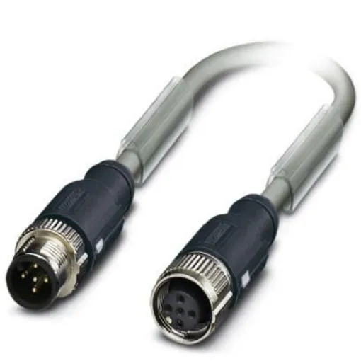 Phoenix Contact Straight Male M12 to Straight Female M12 Bus Cable, 10m - 1419054 product image