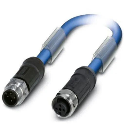 Phoenix Contact Straight Male M12 to Straight Female M12 Bus Cable, 5m - 1419106 product image