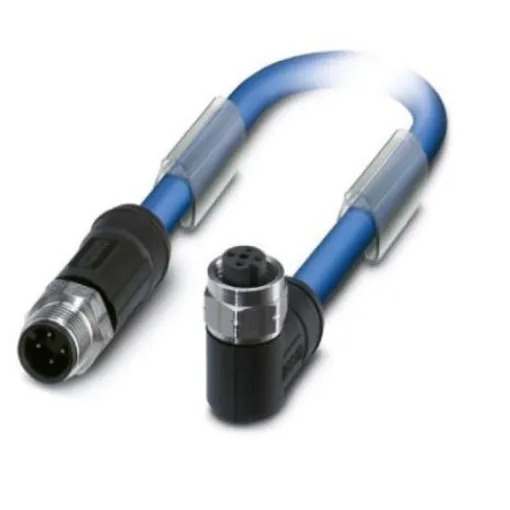 Phoenix Contact Straight Male M12 to Female M12 Bus Cable, 5m - 1419122 product image