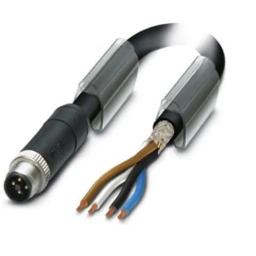 Phoenix Contact Straight Male M12 to Sensor Actuator Cable, 10m - 1424123 product image