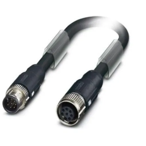Phoenix Contact Straight Male M12 to Female M12 Bus Cable, 5m - 1428665 product image