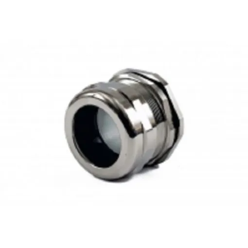 Hammond 1427BCG Series Grey Nickel Plated Brass Cable Gland, PG42 Thread, 32mm min., 38mm max., IP68 - 1427BCGPG42 product image