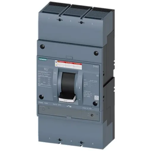 Siemens, SENTRON MCCB Molded Case Circuit Breaker 3P 800A, Breaking Capacity 65 kA, Fixed Mount - 3VA5580-6EC36-1AA0 product image