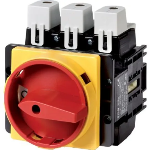 Eaton, 3P + N Rotary Cam Switch, 690V ac, 125A, Door Coupling Rotary Drive Actuator - 280910 P5-125/EA/SVB/N product image