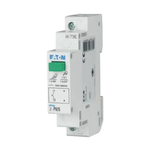 Eaton Z-PUL Series Push Button Switch, DIN Rail, 2 N/C, 250V, IP40 - 276299 Z-PUL230/OO product image
