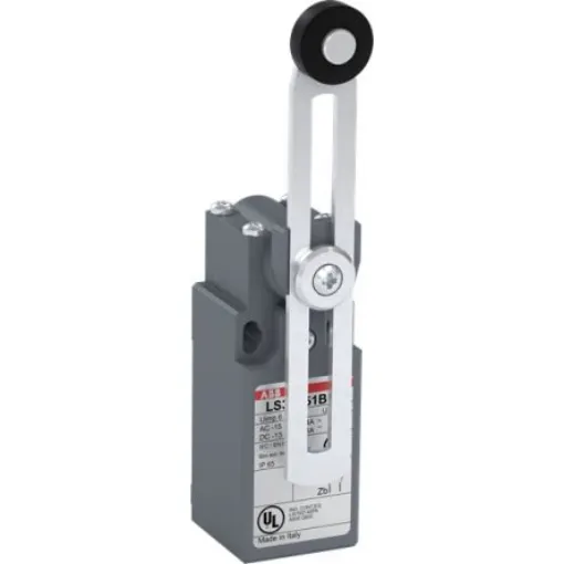 ABB Roller Lever Limit Switch, 1NO/1NC, IP66, Zinc Alloy Housing, 400V ac ac Max - 1SBV010351R1211 product image