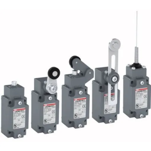 ABB Roller Lever Limit Switch, 1NO/1NC, IP66, Zinc Alloy Housing, 400V ac ac Max - 1SBV011600R1211 product image