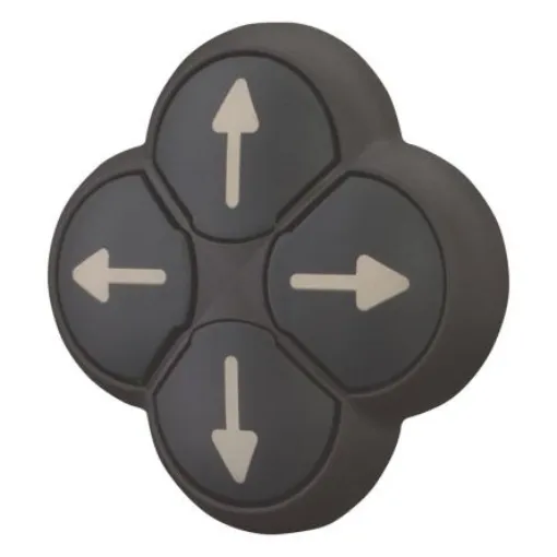 Eaton M22S Series Push Button Switch, Momentary, Spring Return, Panel Mount, 22.5mm Cutout, IP66 - 286339 M22S-DI4-S-X7 product image
