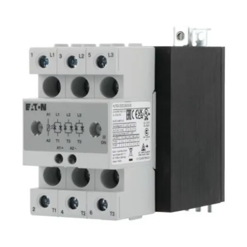 Eaton HLR Series Solid State Relay, 30 A Load, Chassis Mount, 660 V ac Load, 32 V dc Control - 360048 HLR30/3(DC)600V/S product image