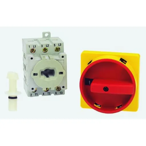 Allen Bradley 6P Pole Isolator Switch - 32A Maximum Current, 15kW Power Rating, IP66 - 194E-A32-1756 product image