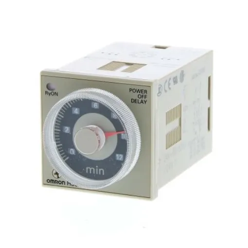Omron Plug In Timer Relay, 100-120V ac, 2-Contact, 0.05-12min, DPDT - H3CR-H8L AC100-120 M product image