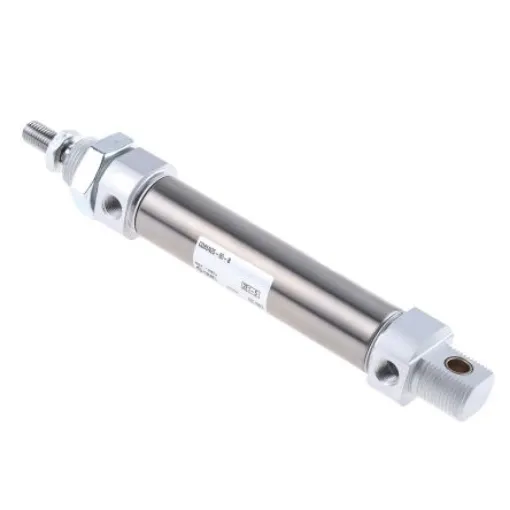 SMC Pneumatic Piston Rod Cylinder - 25mm Bore, 80mm Stroke, C85 Series, Double Acting - CD85N25-80-B product image