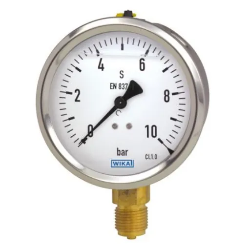 WIKA Analogue Pressure Gauge 400bar Back Entry 63mm Outside Diameter - 48775768 product image
