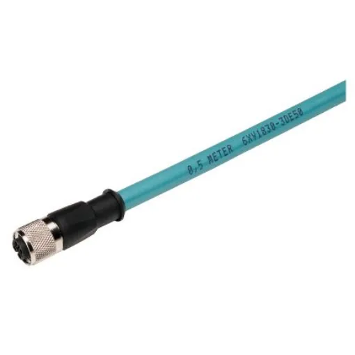 Siemens Circular Connector, 2 Contacts, Cable Mount, M12 Connector, Plug - 6XV18303DE30 product image