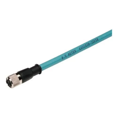 Siemens Circular Connector, 2 Contacts, Cable Mount, M12 Connector, Plug - 6XV18303DH10 product image
