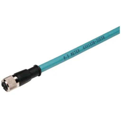Siemens Circular Connector, 2 Contacts, Cable Mount, M12 Connector, Plug - 6XV18303DH30 product image
