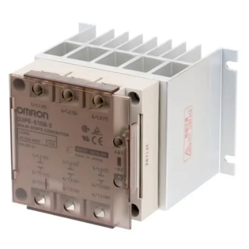 Omron G3PE-225B-2 12-24VDC Series Solid State Relay, 25 A Load, Chassis Mount, 264 V ac Load - G3PE-225B-2 DC12-24 product image