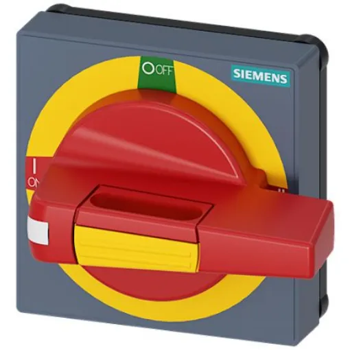 Siemens Red, Yellow Rotary Handle, 8UD1731 Series - 8UD1731-2AE05 product image
