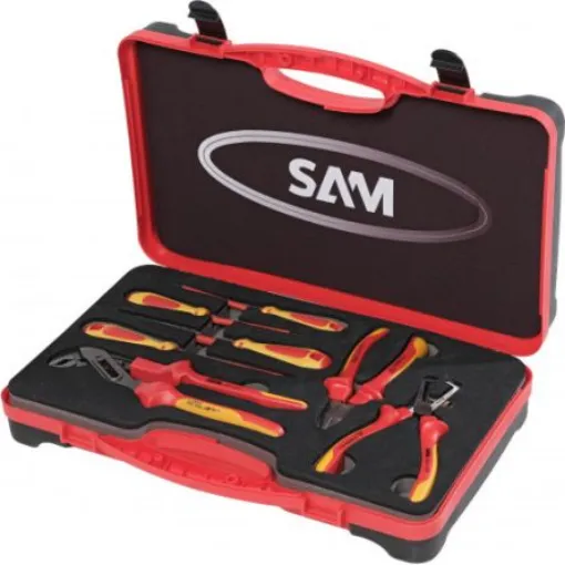 SAM 7 Piece Insulated Tools Tool Kit with Box, VDE Approved - ZTB-J7TI product image