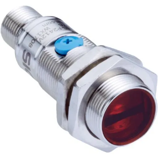 SICK Proximity Photoelectric Sensor, Cylindrical Sensor, 300 mm Detection Range - GRTB18S-P2412VS01 product image
