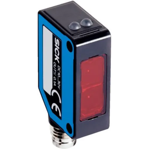 SICK Retroreflective Photoelectric Sensor, Rectangular Sensor, 6.3 m Detection Range - WL100-2P4239S09 product image