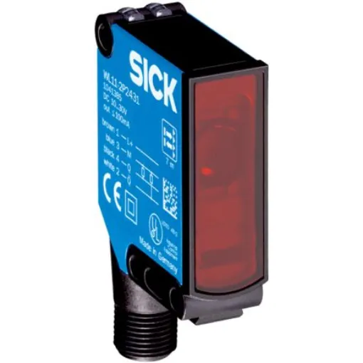 SICK Retroreflective Photoelectric Sensor, Rectangular Sensor, 7 m Detection Range - WL11-2P2430P02 product image