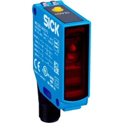 SICK Retroreflective Photoelectric Sensor, Rectangular Sensor, 4 m Detection Range IO-LINK - WL12GC-3P2472B01 product image