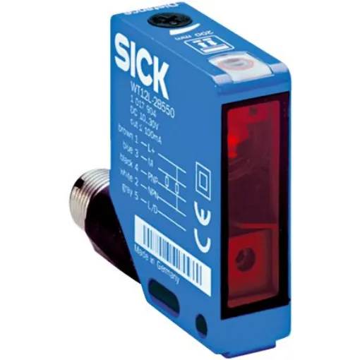 SICK Retroreflective Photoelectric Sensor, Block Sensor, 530 mm Detection Range - WL12L-2B530P02 product image