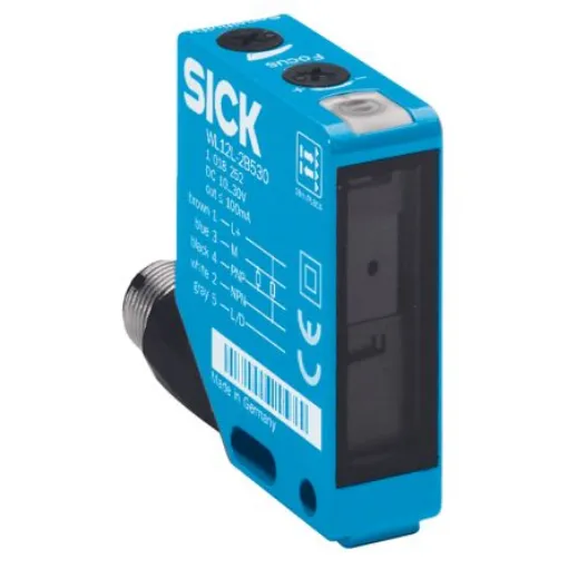 SICK Retroreflective Photoelectric Sensor, Rectangular Sensor, 36 m Detection Range - WL12L-2B530S02 product image