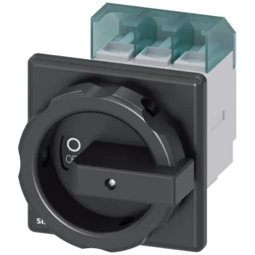 Siemens Fuse Switch Disconnector, 3 Pole, 63A Max Current, 50kA Fuse Current - 3LD2555-0TK51 product image