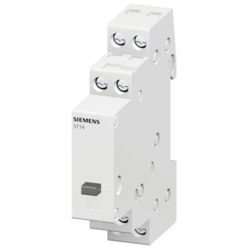 Siemens DIN Rail Latching Power Relay, 24V ac Coil, 16A Switching Current, DPST - 5TT4101-2 product image