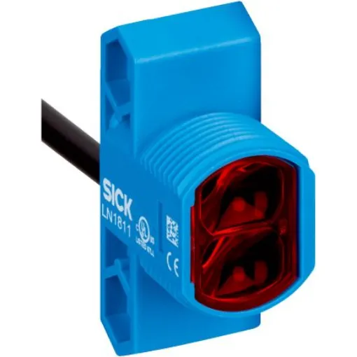 SICK Retroreflective Photoelectric Sensor, Barrel Sensor, 7.8 m Detection Range - ZLD18-1FZDG2 product image