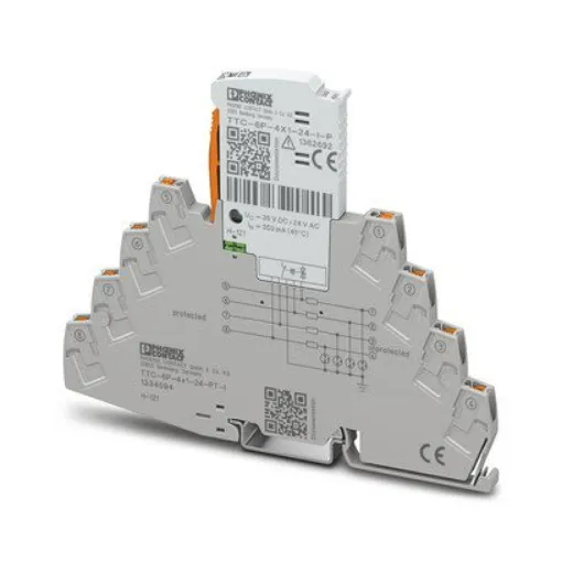 Phoenix Contact Surge Protector, 20kA, 180V (Volts), DIN Rail Mount - 1334594 product image