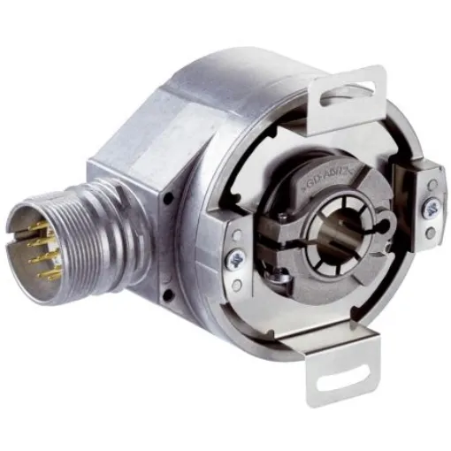 SICK SFS60 Series Absolute Absolute Encoder, 1024ppr ppr, Binary Signal, Through Hollow Type, 14mm Shaft - SFS60-HRAT0K02 product image