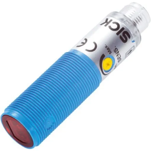 SICK Retroreflective Photoelectric Sensor, Cylindrical Sensor, 7 m Detection Range - VL180-2P42436P02 product image
